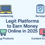 Legit Platforms to Earn Money Online